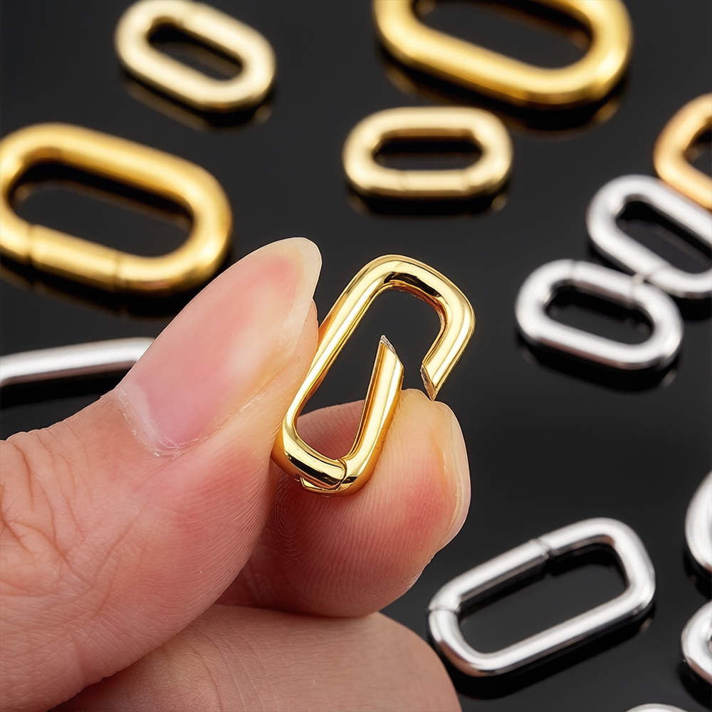 2pcs 18K Gold Plated Filled Ov - Jewelry Making Accessories recensione e prezzo