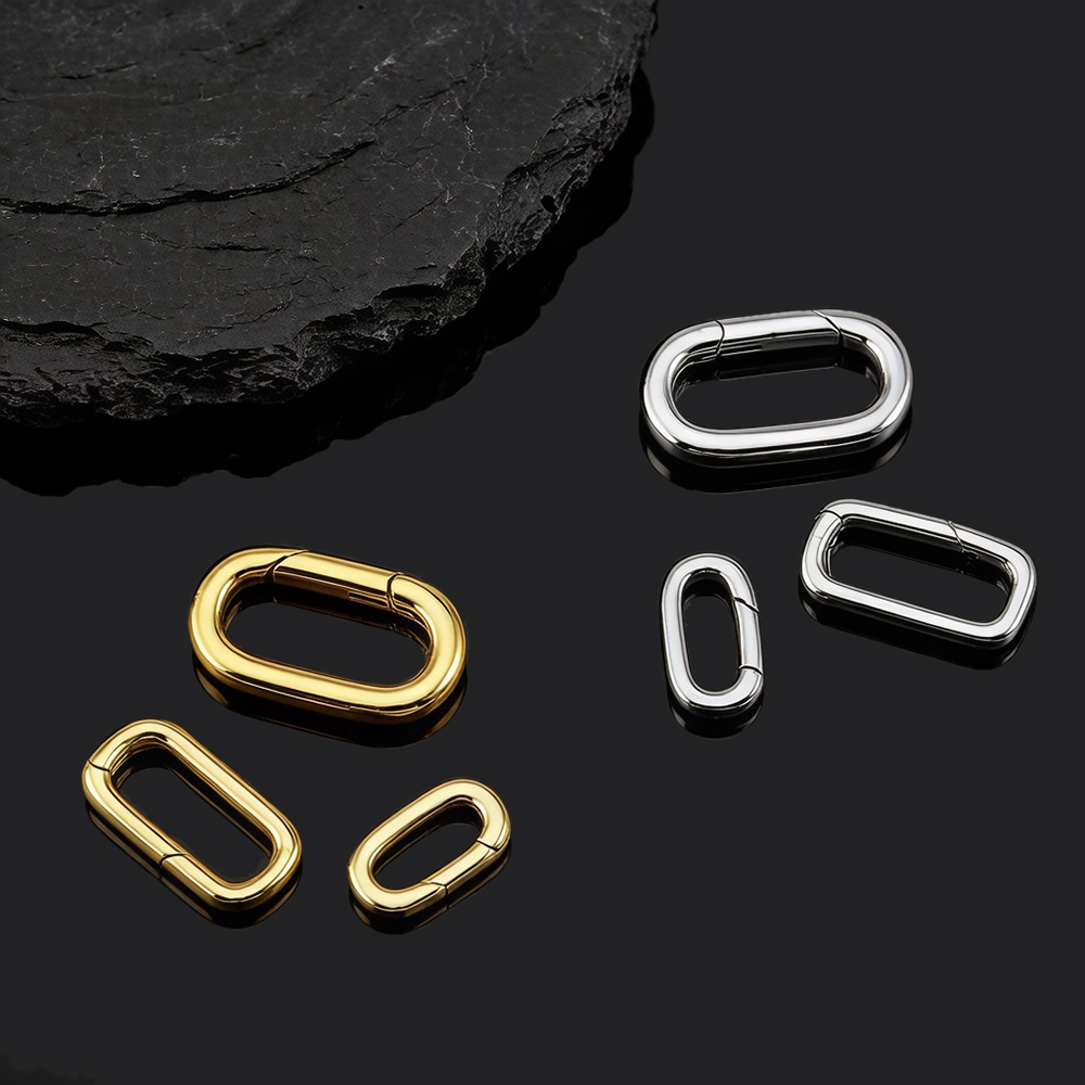 2pcs 18K Gold Plated Filled Ov - Jewelry Making Accessories recensione e prezzo