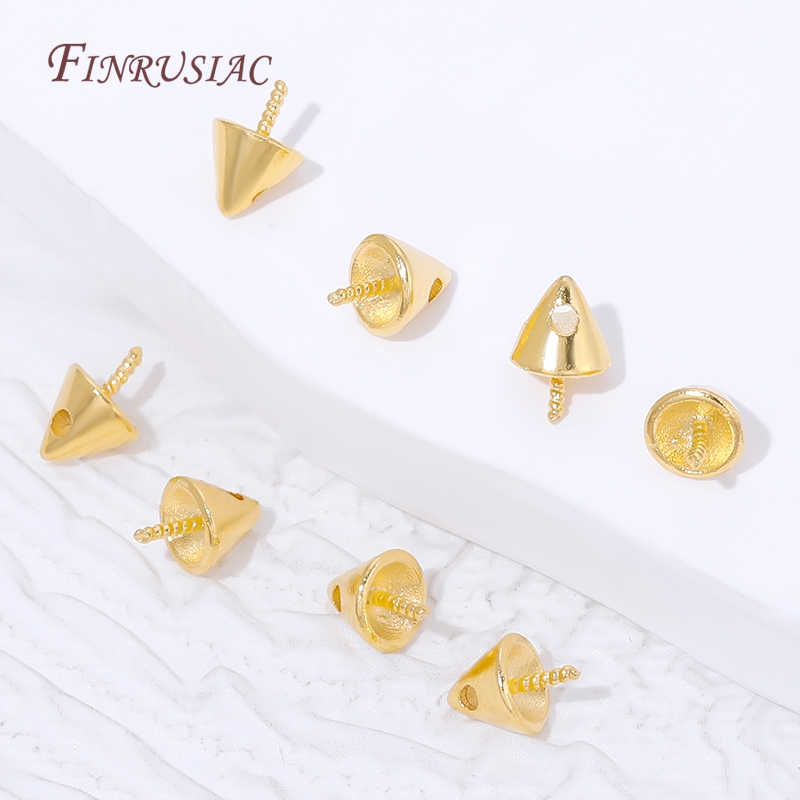 18K Gold Plated Cone Screw Pea - Jewelry Making Drill recensione e prezzo