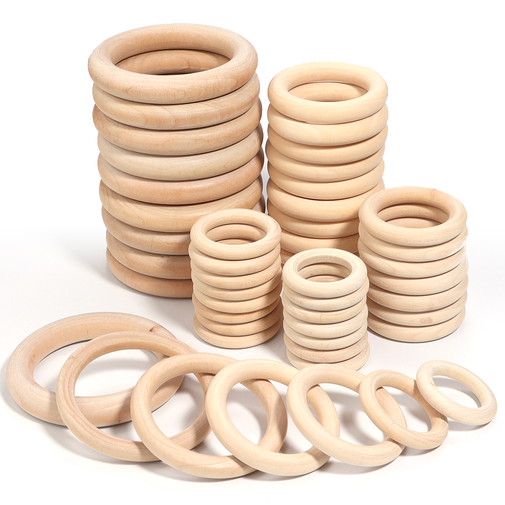 2-10pcs/lot Round Natural Wood - Jewelry Making Knots recensione e prezzo
