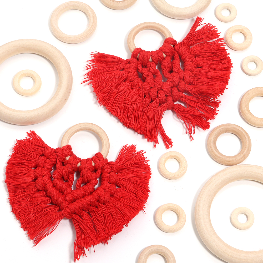 2-10pcs/lot Round Natural Wood - Jewelry Making Knots recensione e prezzo