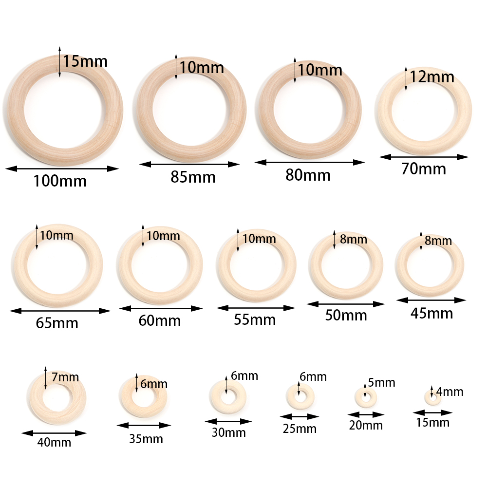 2-10pcs/lot Round Natural Wood - Jewelry Making Knots recensione e prezzo