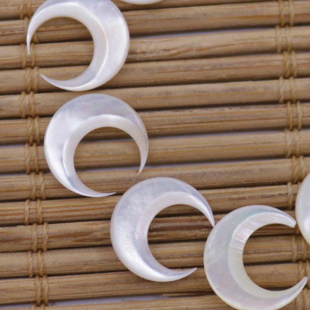 10 PCS Nail 3D Art Moon Shape  - Jewelry Making Drill recensione e prezzo