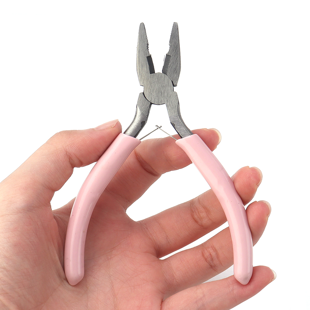 Portable Pink Stainless Steel  - Jewelry Plier Set recensione e prezzo