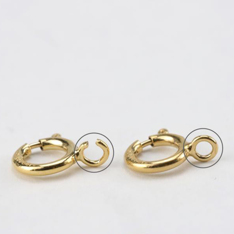 14K Gold Filled Spring Ring Cl - Jewelry Making Accessories recensione e prezzo