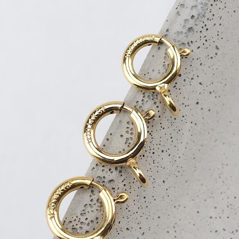 14K Gold Filled Spring Ring Cl - Jewelry Making Accessories recensione e prezzo