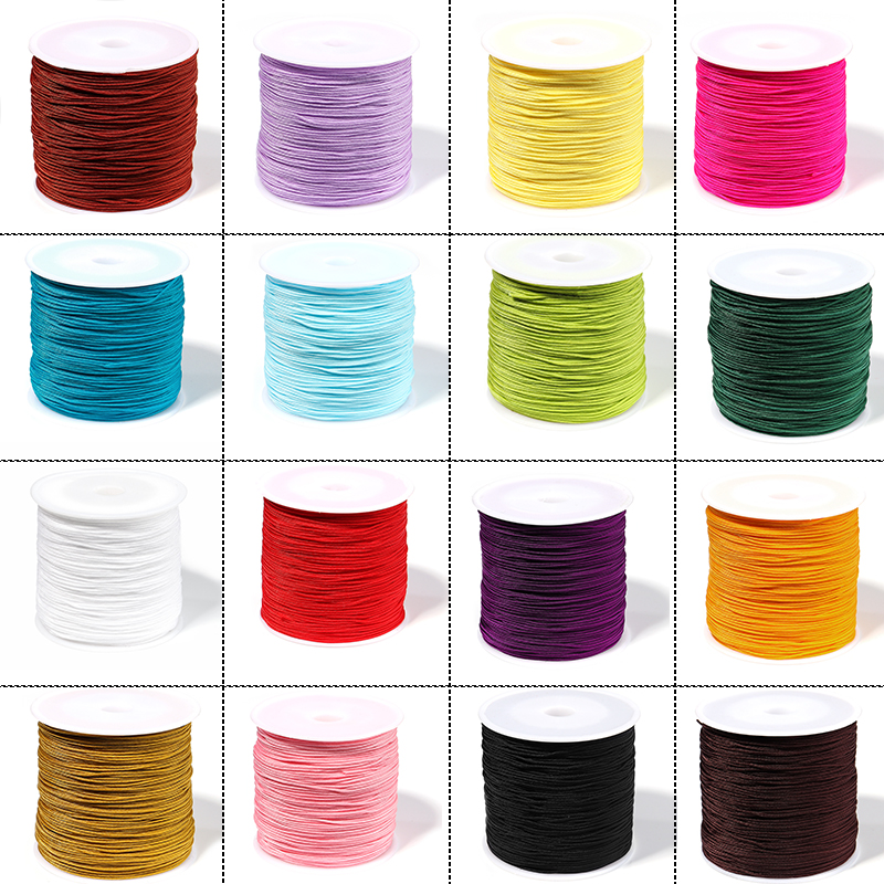 90M/Roll 0.8mm Nylon Thread Co - Jewelry Making Knots recensione e prezzo