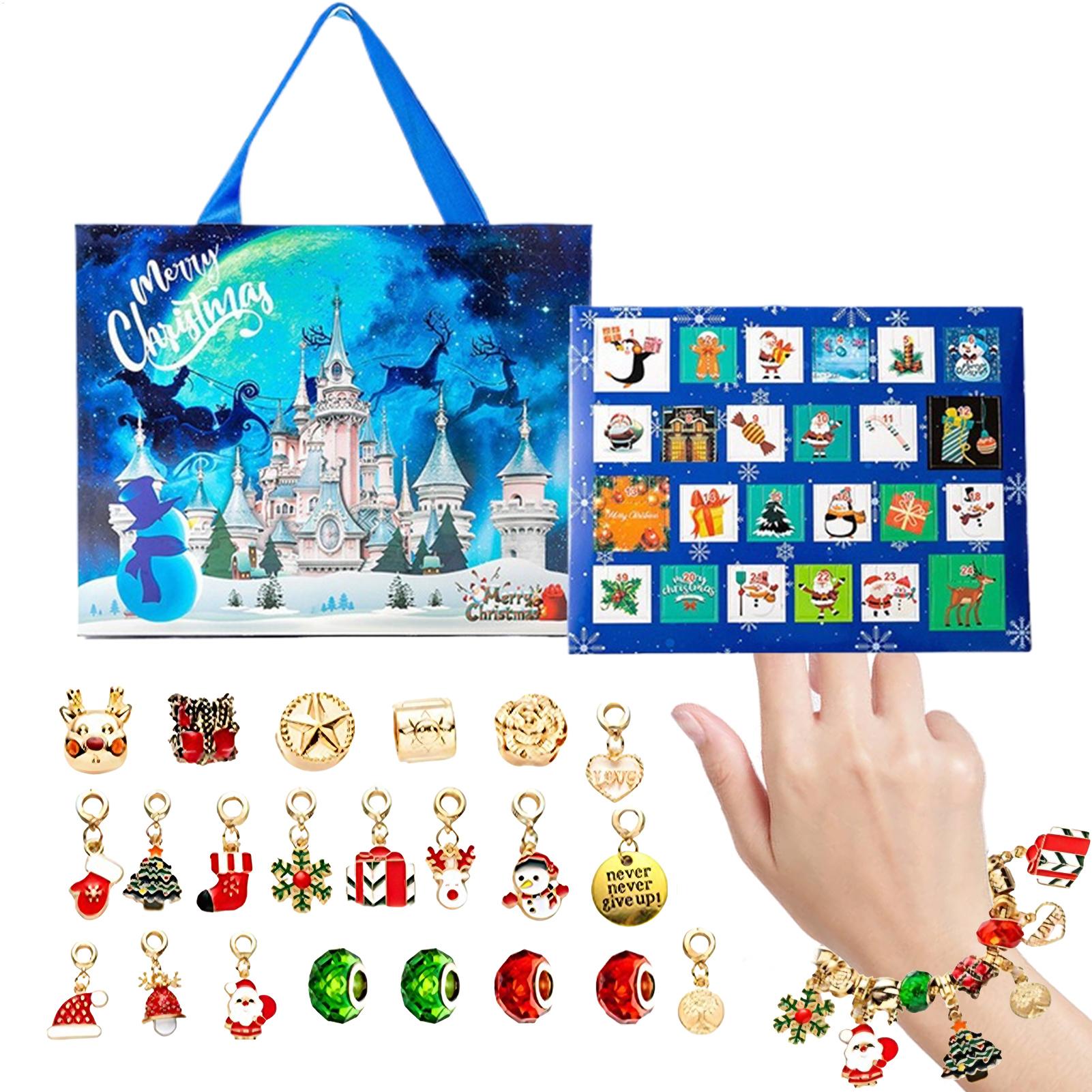 2025 Christmas Charm Bracelet  - Jewelry Making Advent Calendar recensione e prezzo